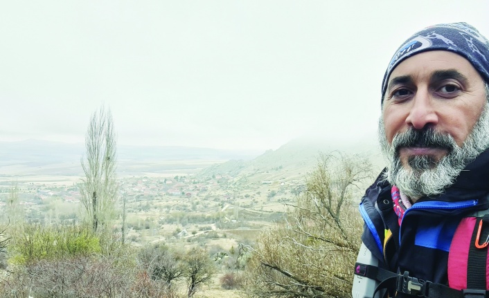 "Anadolu Parsı" olmayı hedefleyen dağcı 48'inci tırmanışını Kırşehir'de yaptı