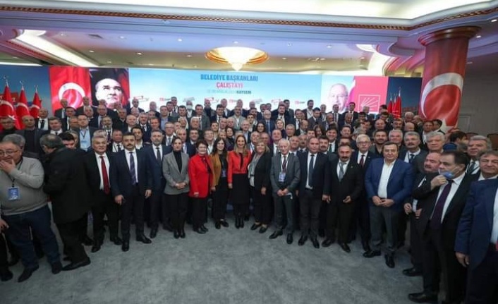 Başkan Ekicioğlu, Kayseri’deki  CHP’li Başkanlar Çalıştayı’na katıldı
