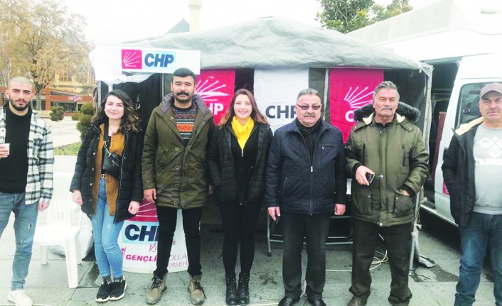 CHP’nin Kırşehir’deki üye sayısı artıyor…