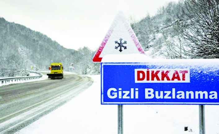 Kırşehir’de çığ ve gizli buzlanma uyarısı