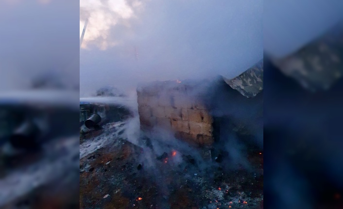 Kırşehir'de bağ evinde çıkan yangın söndürüldü