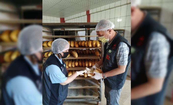 Ekmek üretim ve satış  yerleri denetleniyor