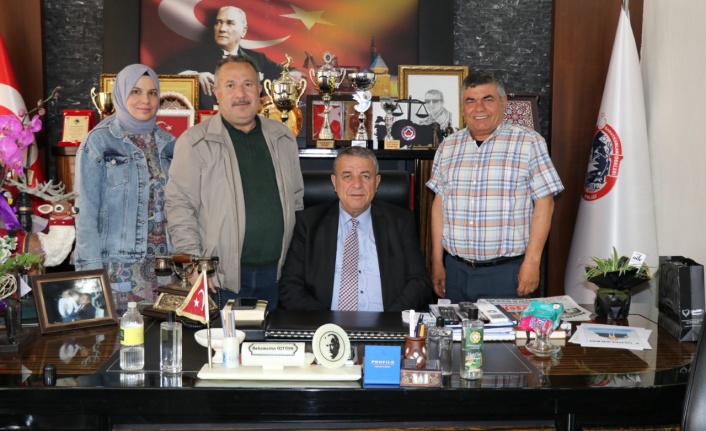 Gazetemiz “Kırşehir Çiğdem”den  Başkan Öztürk’e kutlama ziyareti
