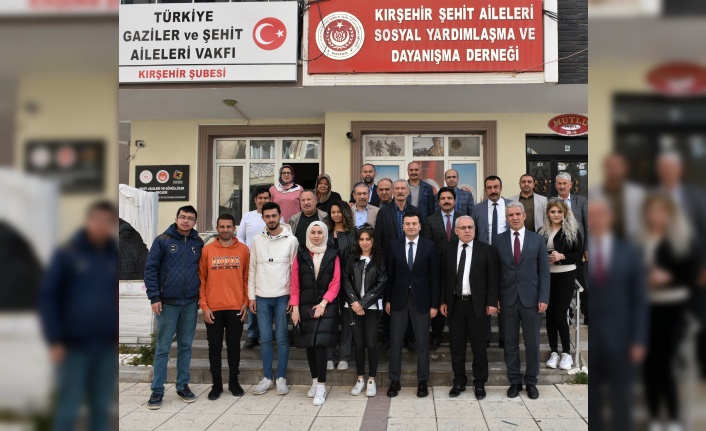 Kırşehir'de şehit ailelerine yönelik "Cennet Vatanın Kutsal Emanetleri Projesi" uygulanacak