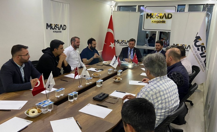Milletvekili Kendirli, MÜSİAD  Kırşehir Dost Meclisi’ne konuk oldu