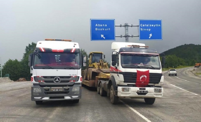 Batı Karadeniz'deki sel bölgesine Kırşehir'den destek
