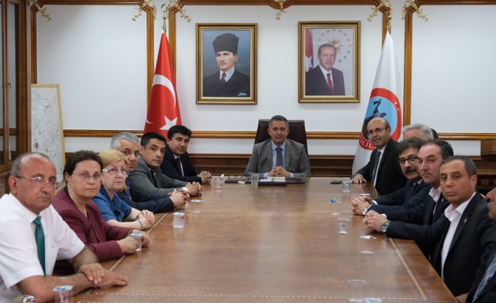 ​​​​​​​Belediye Başkanı Ekicioğlu,  Vali Buhara’yı ziyaret etti